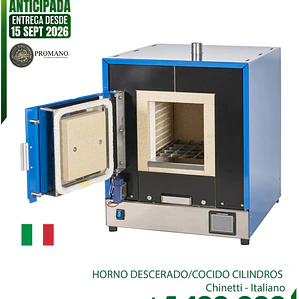 ENTREGA DESDE EL 15 SEPT - HORNO DESCERADO/COCIDO CILINDROS - Chinetti - Italiano