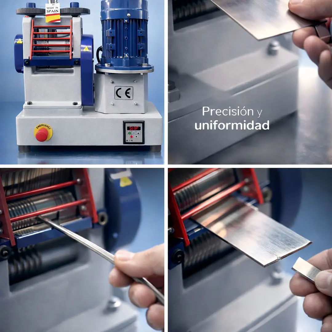 ENTREGA DESDE EL 15 SEPT - LAMINADOR ELECTRICO SIMPLE 120 MM. COMBINADO MAQUIJOY- ESPAÑA 4