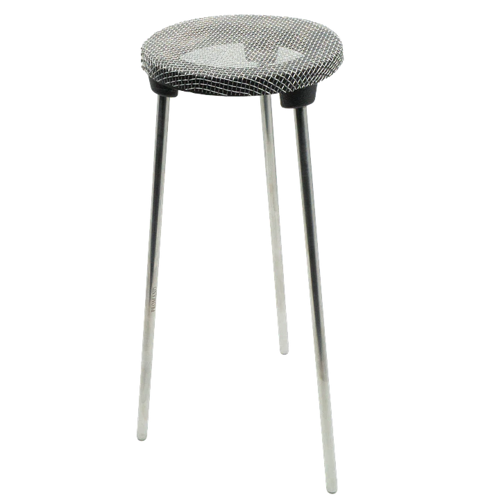 TRIPODE CON MALLA FIJA DE ACERO 1