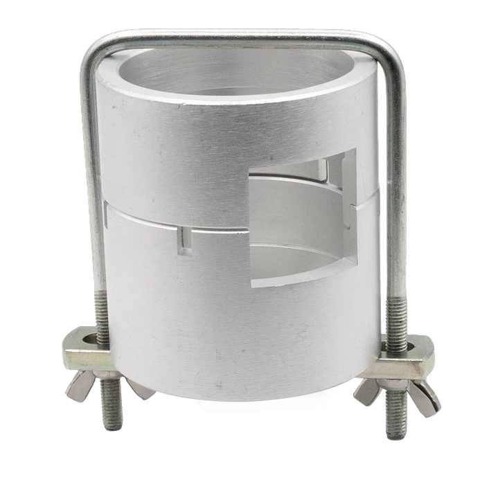 MOLDE ALUMINIO PARA ARCILLA 60mm CON PRENSA 2