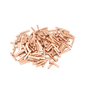 MOSTACILLA CUADRADA 1.15 X 10 MM. COBRE  20 GRS.