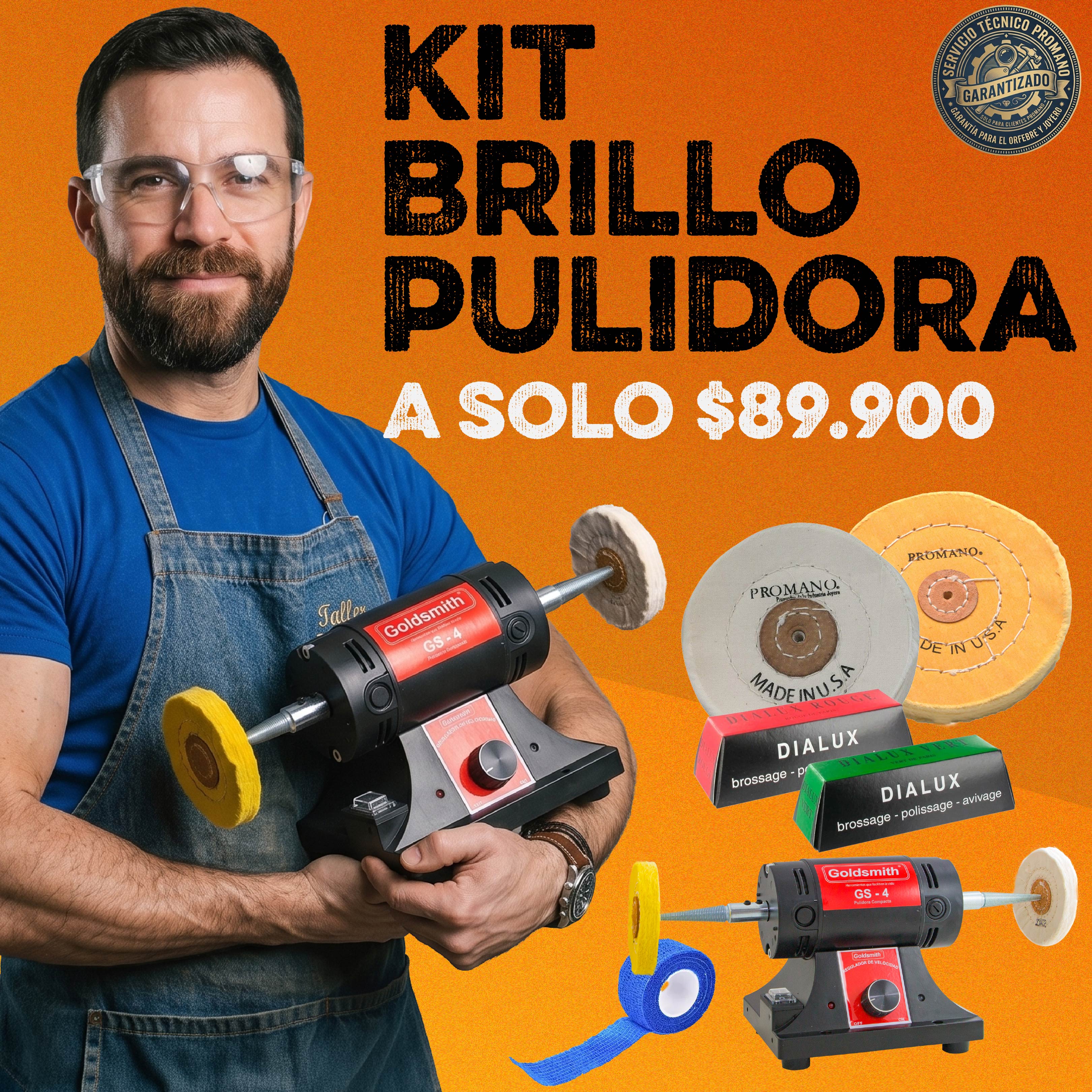 KIT BRILLO PULIDORA