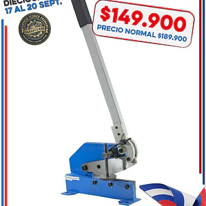 CIZALLA/GUILLOTINA 8 PARA CORTE DE PLANCHAS GOLDSMITH