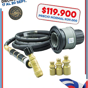 SOPLETE ORCA CON NUEVO REGULADOR ELITE (armado)