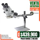 VENTA ANTICIPADA > ENTREGA DESDE EL 15 DE NOV. - MICROSCOPIO PARA ENGASTE CON SOPORTE DE MESA - Thumbnail 1