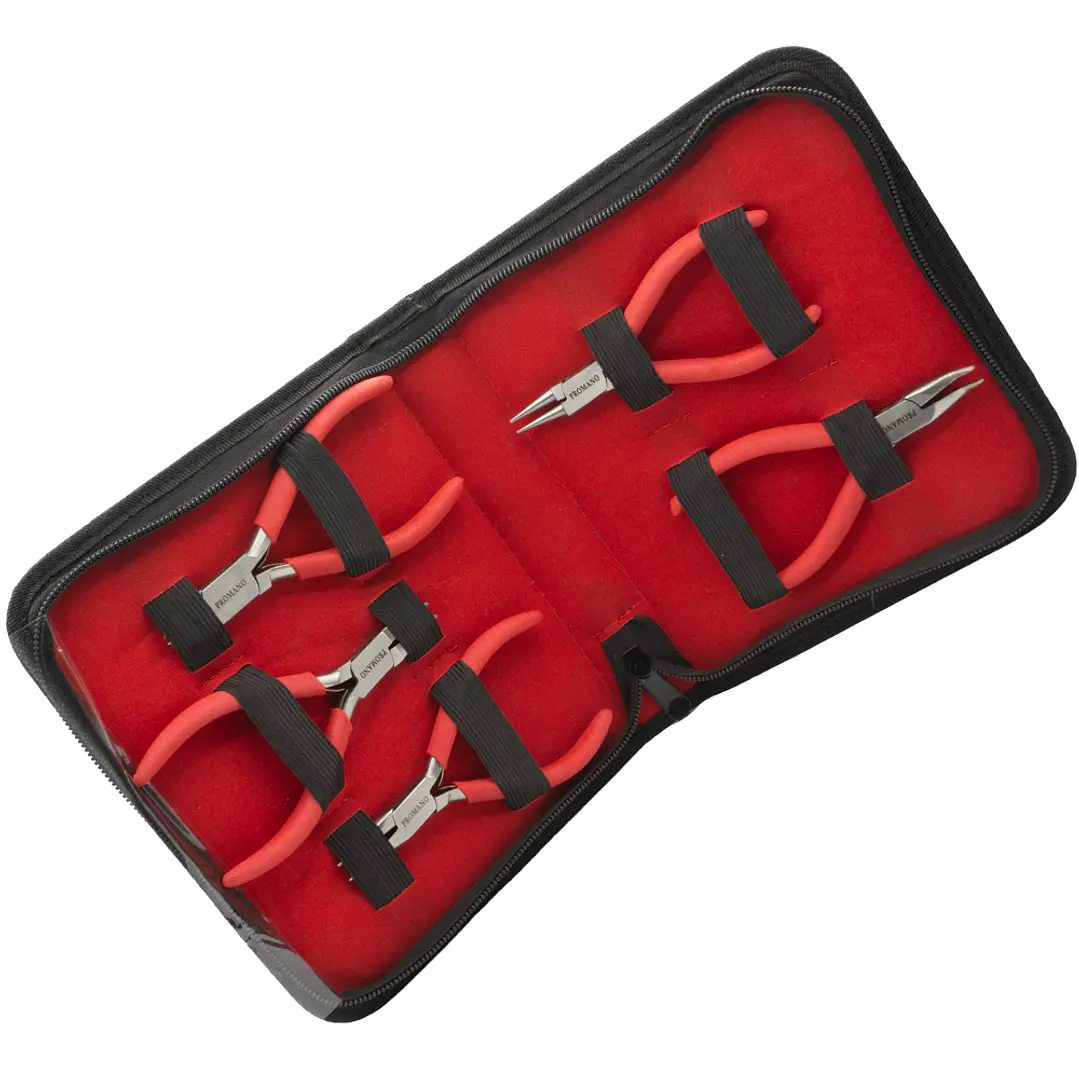 kit 5 Alicates con estuche ecocuero 1