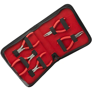 kit 5 Alicates con estuche ecocuero