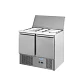 Meson Saladette 2 Ptas Acero Inox. VMRSL-380 Benefit Vmrsl-380 Benefit Ventus - Miniatura 1