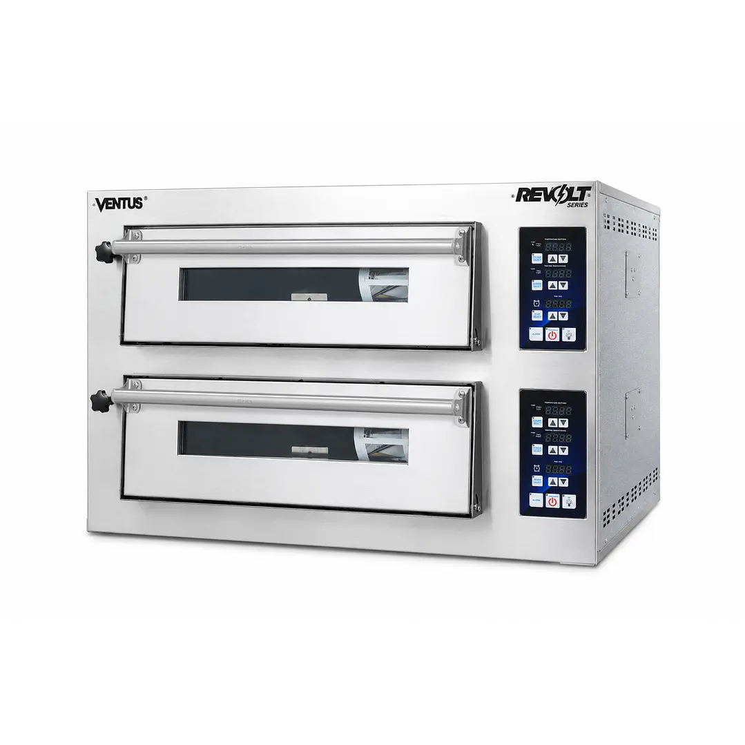 HORNO PIZZA ELECTRICO 2 CAMARA REVOLT VENTUS 1