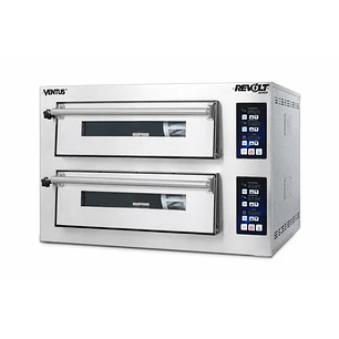 HORNO PIZZA ELECTRICO 2 CAMARA REVOLT VENTUS