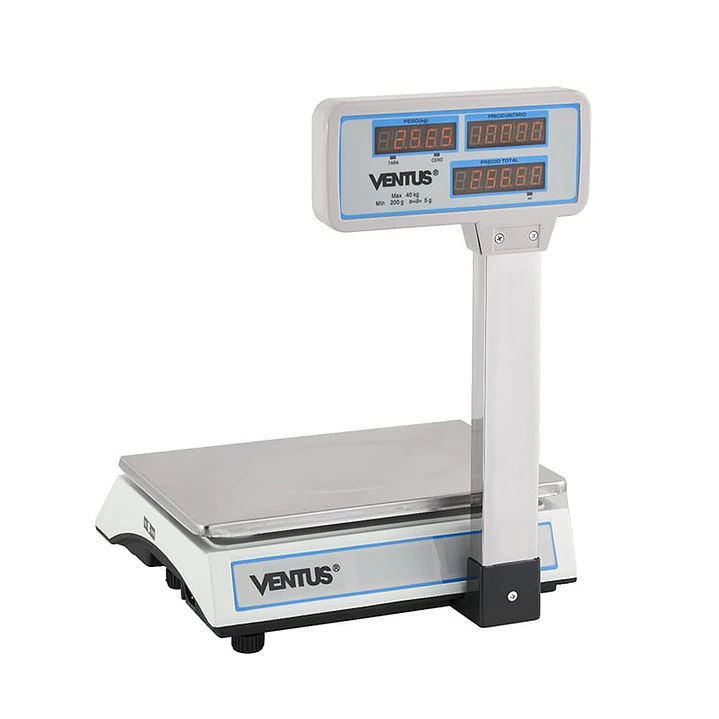 Balanza Digital Con Visor Aereo 40KG Ventus 3