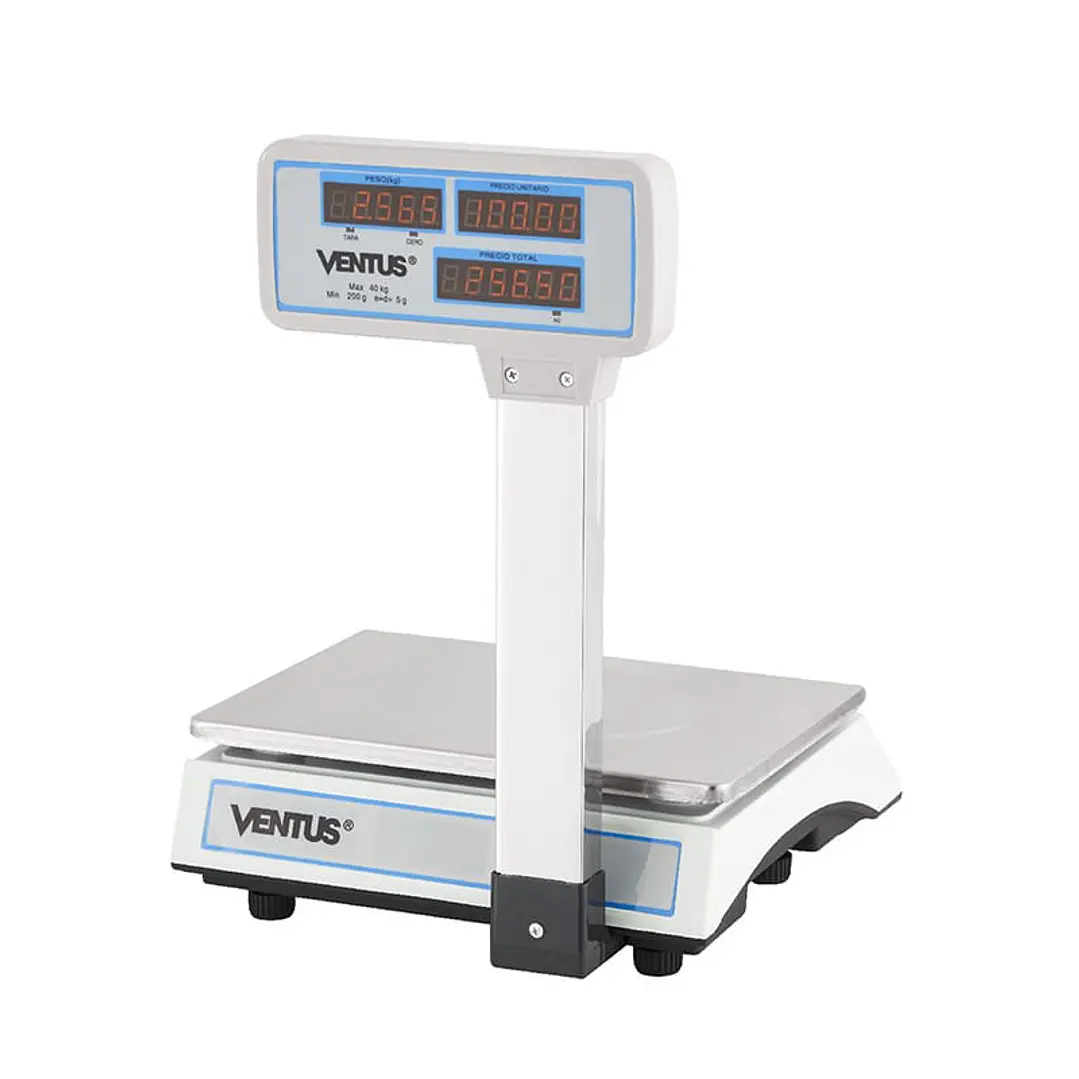 Balanza Digital Con Visor Aereo 40KG Ventus 4