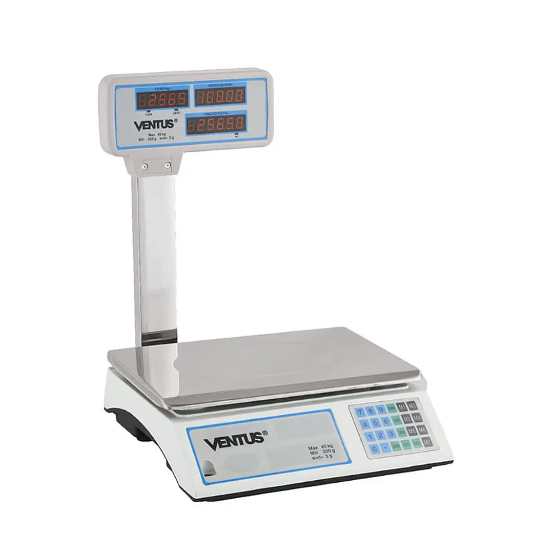 Balanza Digital Con Visor Aereo 40KG Ventus 6