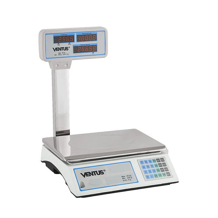 Balanza Digital Con Visor Aereo 40KG Ventus 6