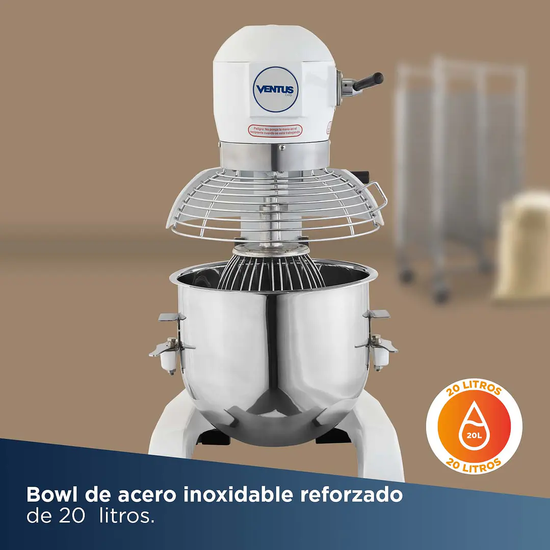 Batidora 20 litros Ventus 8