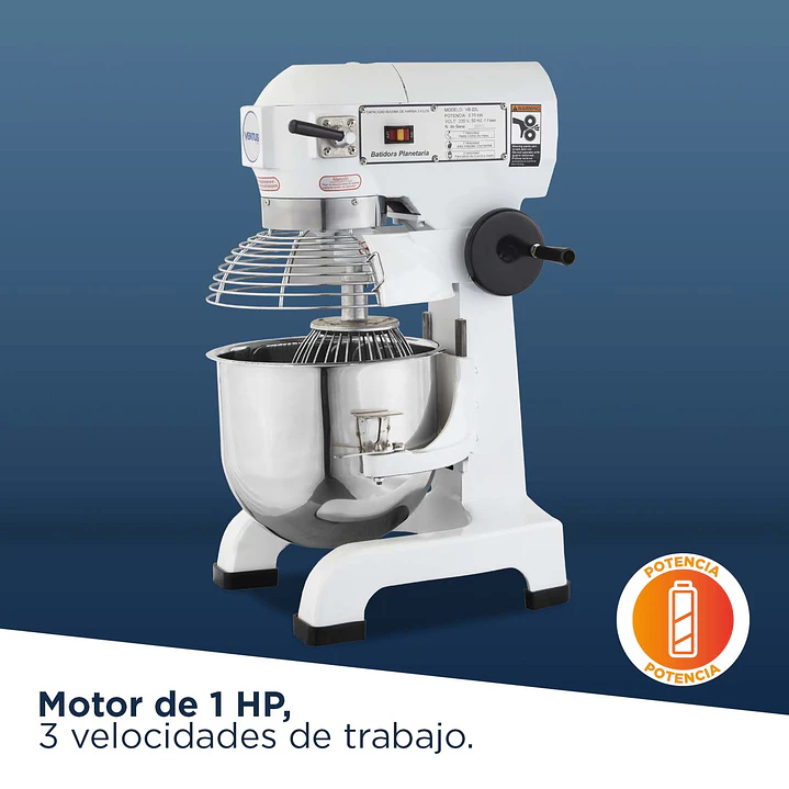 Batidora 20 litros Ventus 9