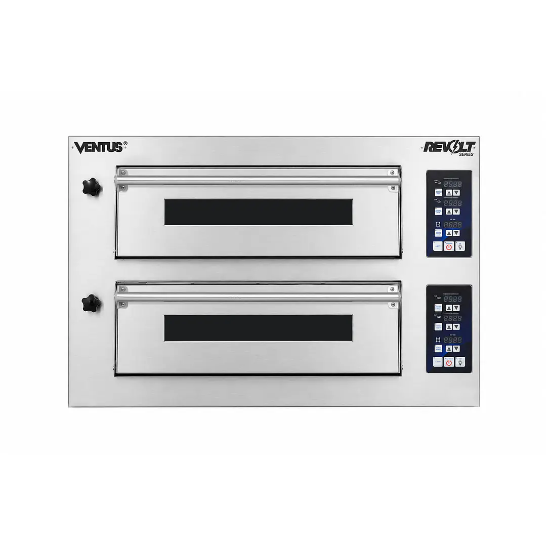 HORNO PIZZA ELECTRICO 2 CAMARA REVOLT VENTUS 5