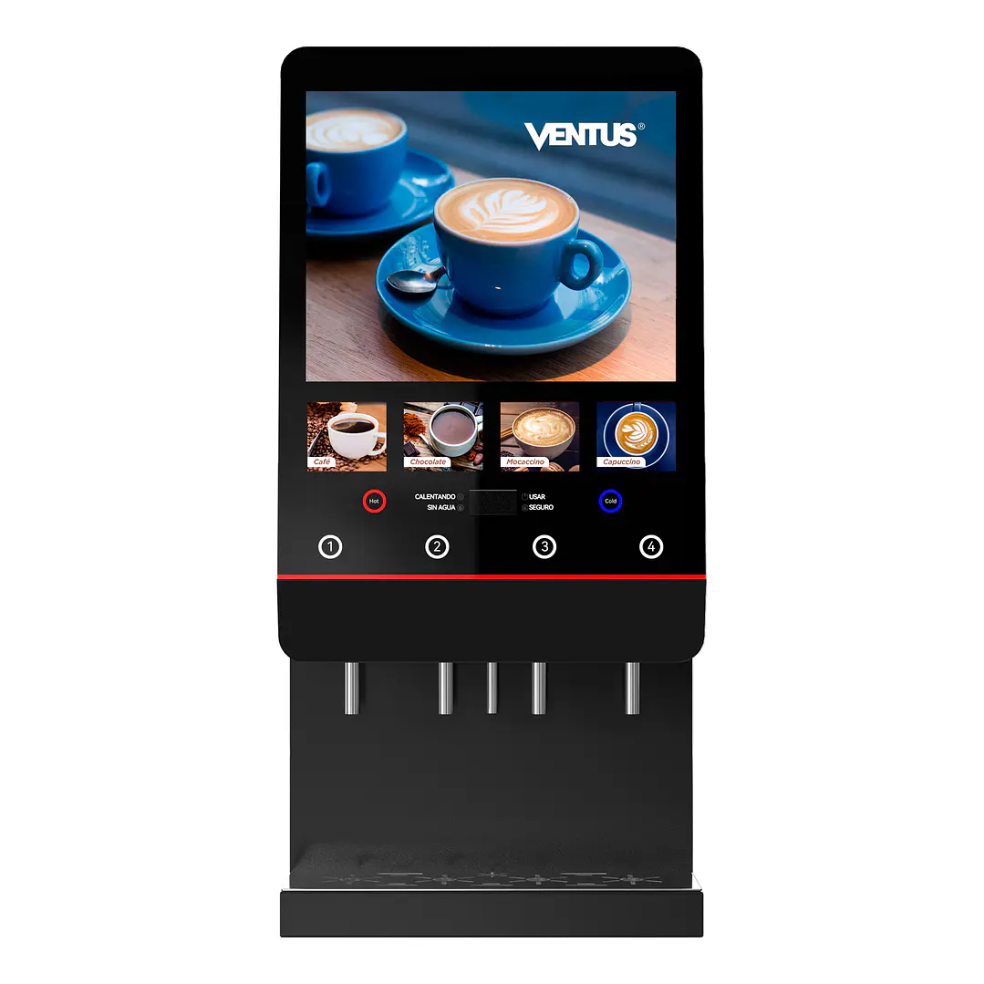 Máquina de Café 4 Sabores GAIA-4S Ventus 6