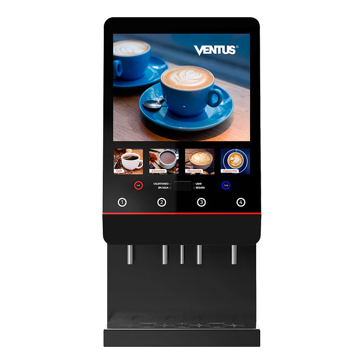 Máquina de Café 4 Sabores GAIA-4S Ventus 6