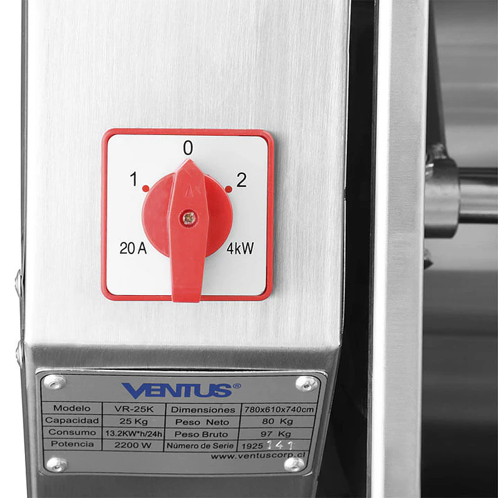 Revolvedora 15 Kilos Ventus 4