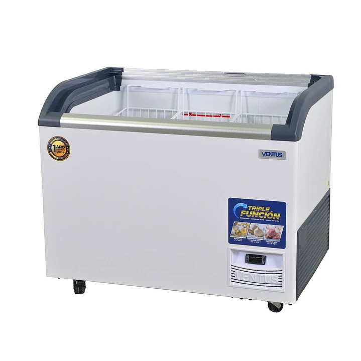 Congeladora Vidrio Semicurvo CTV-320Q PRO Ventus 7