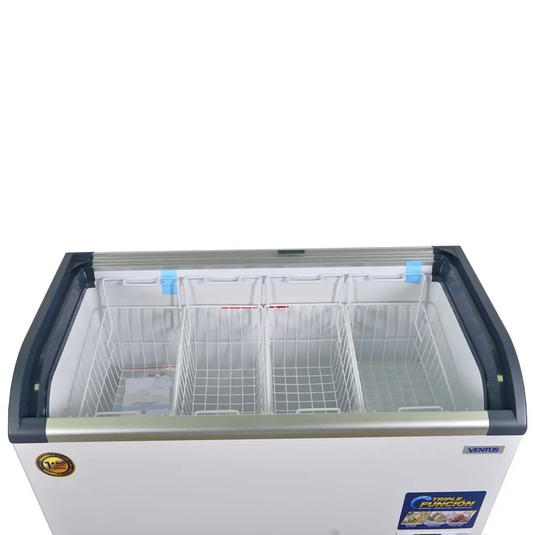 Congeladora Vidrio Semicurvo CTV-420Q PRO Ventus 9