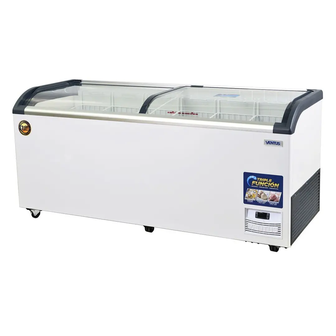 Congeladora Vidrio Semicurvo CTV-720Q PRO Ventus 4