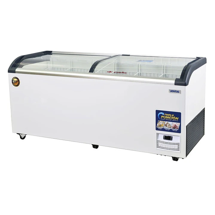 Congeladora Vidrio Semicurvo CTV-720Q PRO Ventus 4