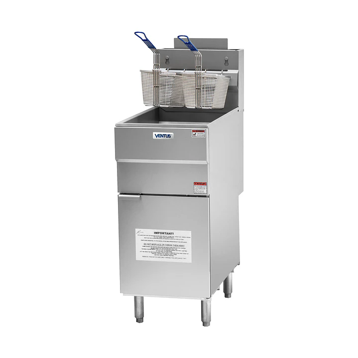 FREIDORA A GAS ALTA PROD 18 LITROS GAS LICUADO VFP-18L2 VENTUS 4