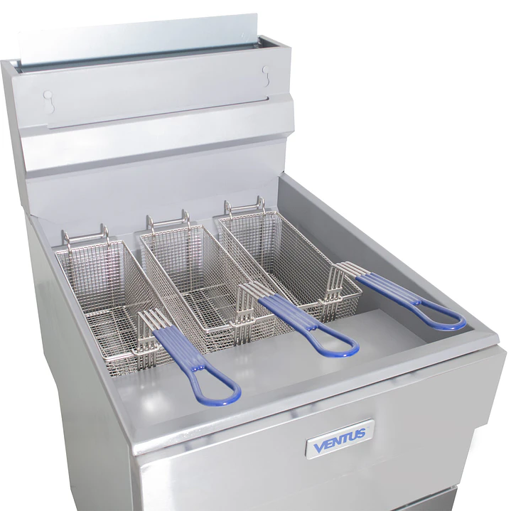 FREIDORA A GAS ALTA PROD 37 LITROS GAS LICUADO VFP-37L3 VENTUS 3