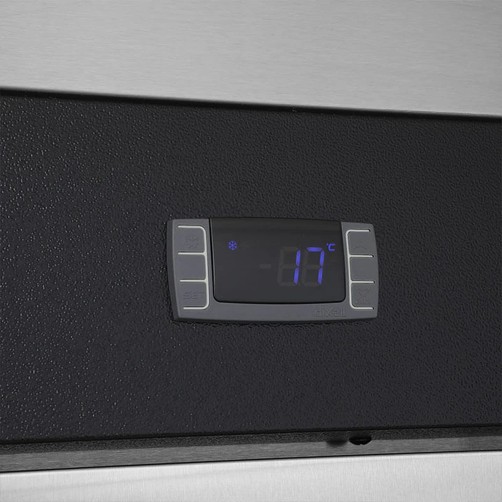 Freezer 2 Ptas Acero Inox Estático Dual VFREEZ-1000BEN Ventus 4