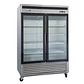 Freezer Acero Inox. 2 Ptas Vidrio Vf2Ps-1400V Ventus - Miniatura 5