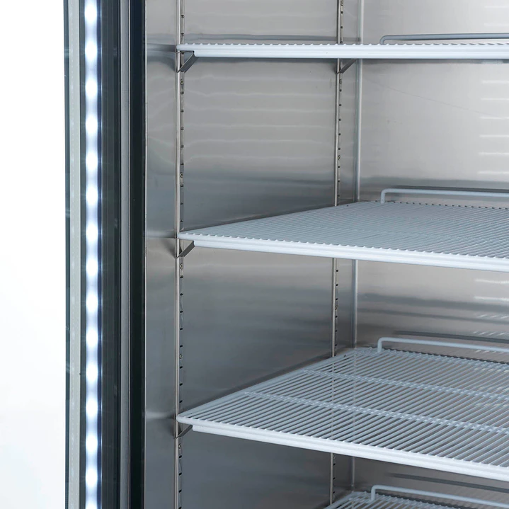 Freezer Acero Inox. 2 Ptas Vidrio Vf2Ps-1400V Ventus 6