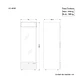 Freezer Vertical 1 Puerta De Vidrio 400 Lts Vc-400F Ventus - Miniatura 6