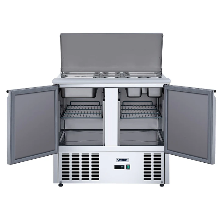 Meson Saladette 2 Ptas Acero Inox. VMRSL-380 Benefit Vmrsl-380 Benefit Ventus 7