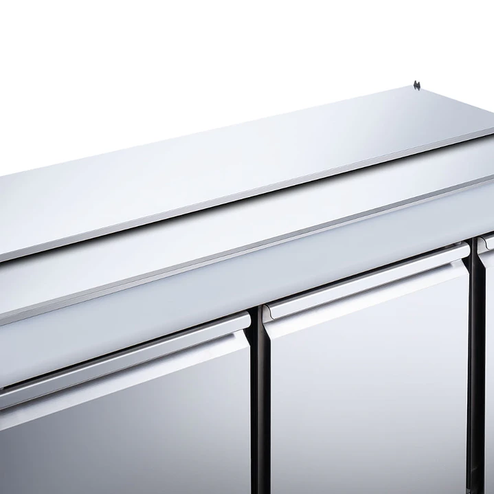 Mesón Saladette 3 Ptas Acero Inox. VMRSL-385 Benefit Ventus 9