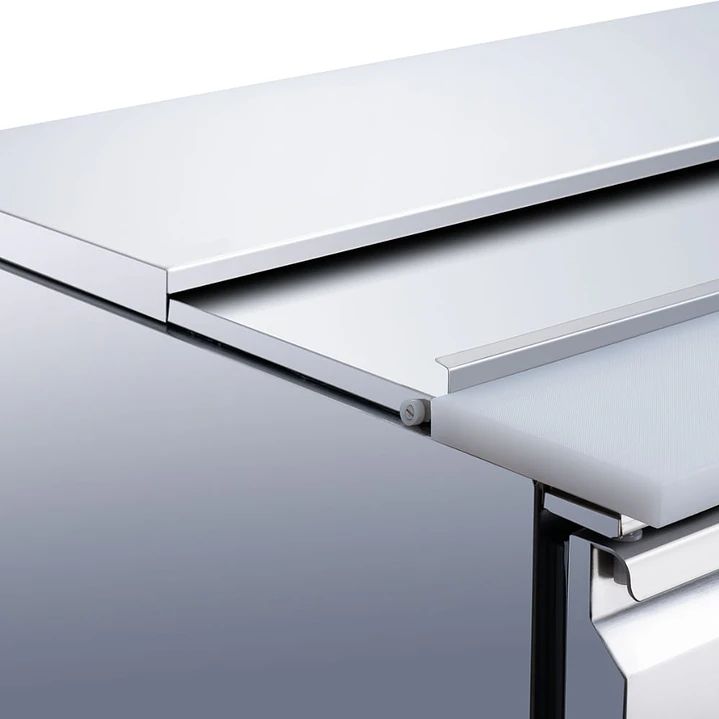 Mesón Saladette 3 Ptas Acero Inox. VMRSL-385 Benefit Ventus 11