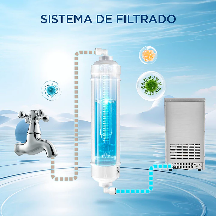 Máquina Fabricadora De Hielo 36 Kg VMH-36 Ventus 7