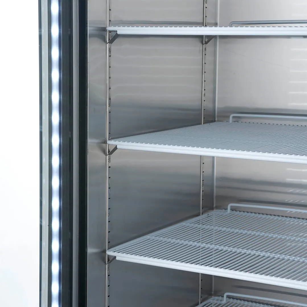 Refrigerador Acero Inox. 2 Ptas Vidrio VR2PS-1400V Ventus 5