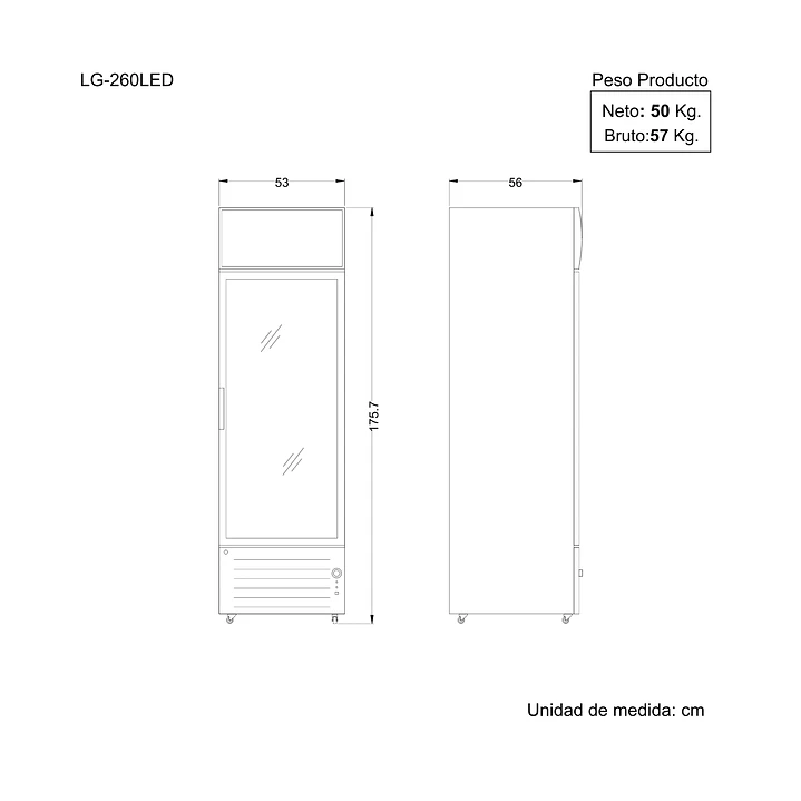 Visicooler LG 260 Ventus 3