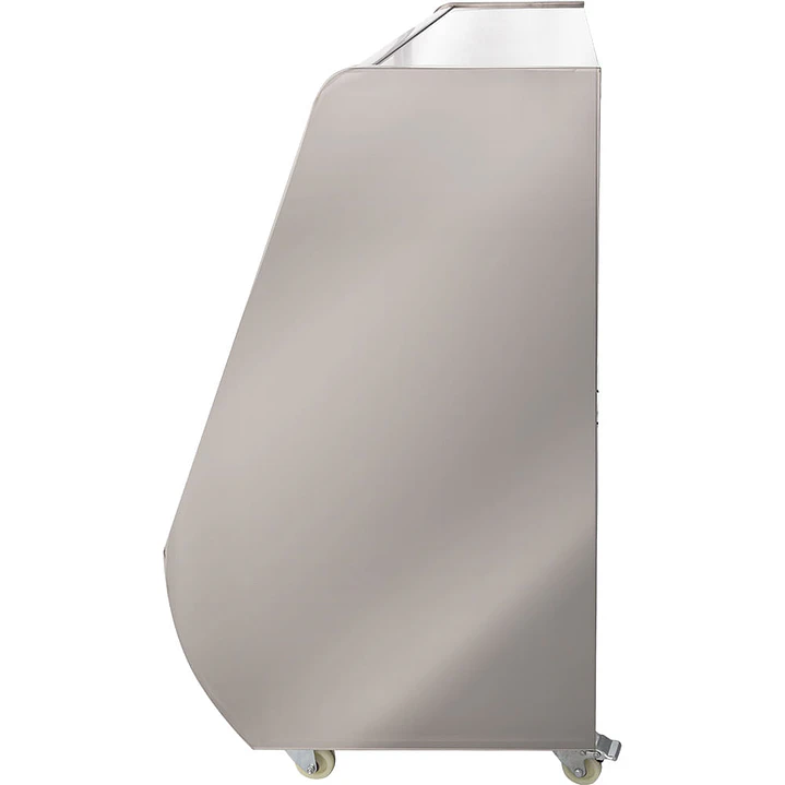 Vitrina Refrigerada Vidrio Curvo Fer-1500 Inox Ventus 11