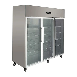 Refrigerador Vertical 3 Puertas De Vidrio 1500 Lts. 1800x760x1990 Mm. Maigas