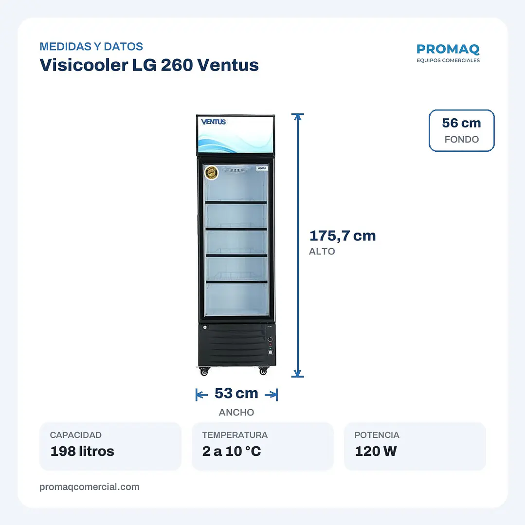 Visicooler LG 260 Ventus 2
