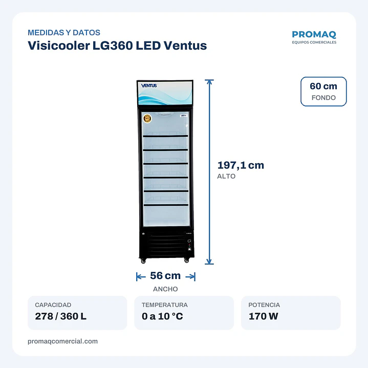 Visicooler LG360 LED Ventus 2