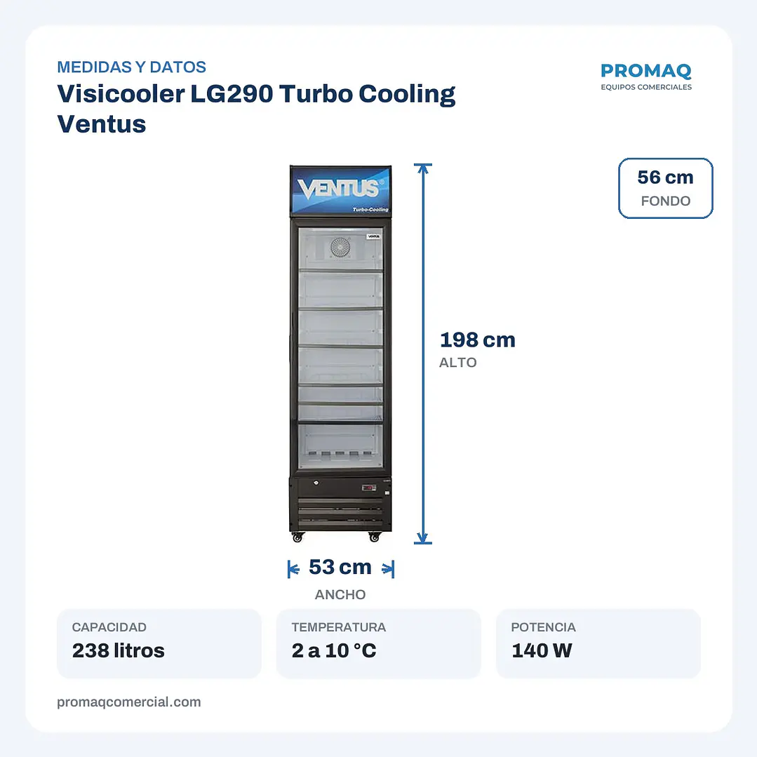 Visicooler LG290 Turbo Cooling Ventus 2
