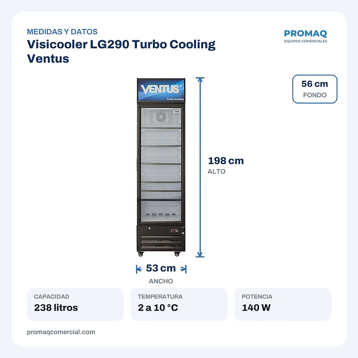 Visicooler LG290 Turbo Cooling Ventus 2