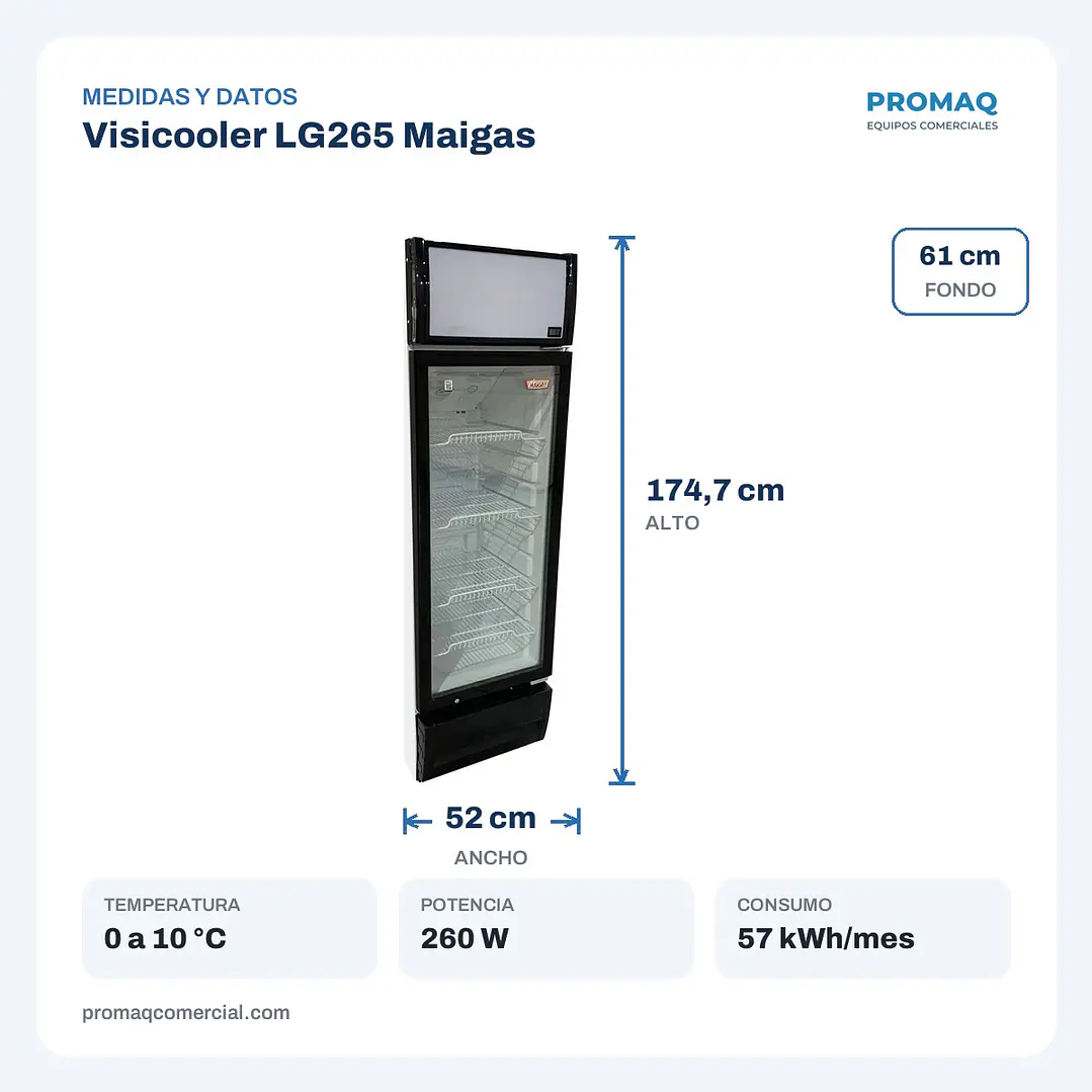 Visicooler LG265 Maigas 2