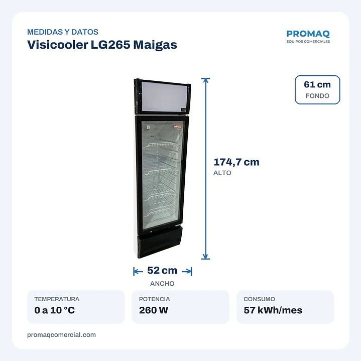 Visicooler LG265 Maigas 2