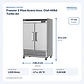 Freezer 2 Ptas Acero Inox. Ctsf-49Sd Turbo Air - Miniatura 2
