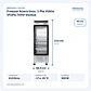 Freezer Acero Inox. 1 Pta Vidrio Vf1Ps-700V Ventus - Miniatura 2